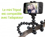 Mini trépied + Adaptateur pour Smartphone et iPhone